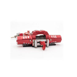 LCX Racing 1/10 RC Crawler Aluminum Dual Motor Winch for TRX4 TRX6 SCX10 II III PRO Gen7 Gen8 Gen9 Upgrades Parts Accessories