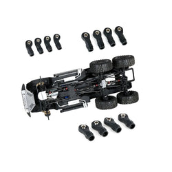 LCX Racing 1/10 RC Crawler Nylon Rod Ends Set 10pcs M4 for TRX4 TRX6 SCX10 II III UTB10 Upgrades Parts Accessories