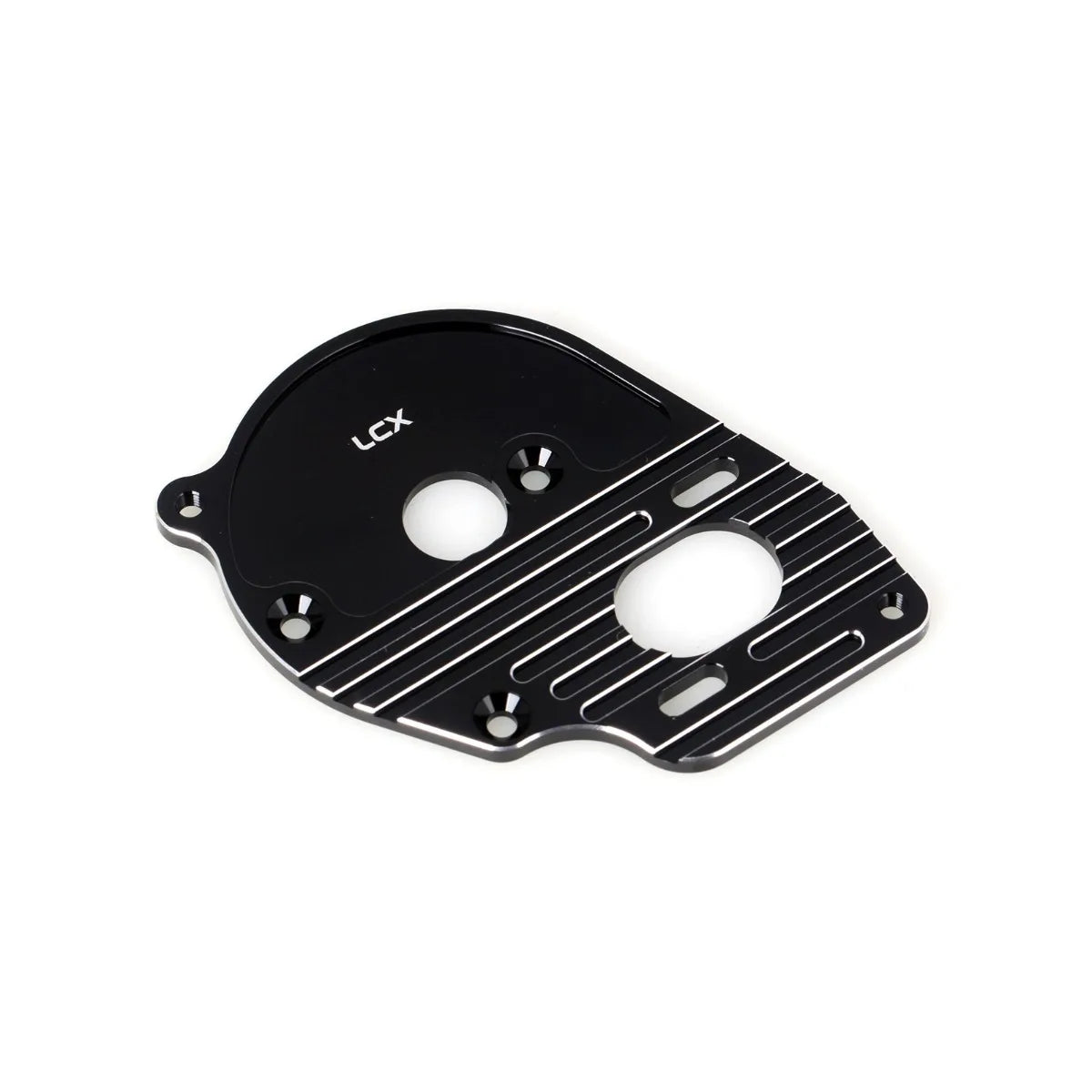 LCX Racing RC Car CNC Aluminum Transmission Motor Mount Plate Gearbox Motor Plate for 1/10 LOSI 22S, Upgrades Parts Accessories