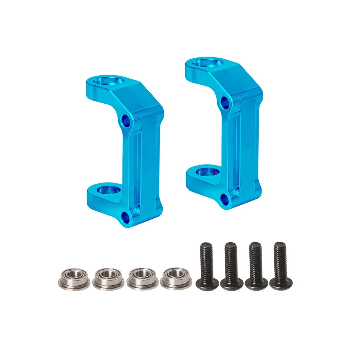 LCX Racing 1/10 RC Truck Car Front C Hub Carriers for Tamiya DT-04 Fighter NXGEN Upgrades Parts Accessories