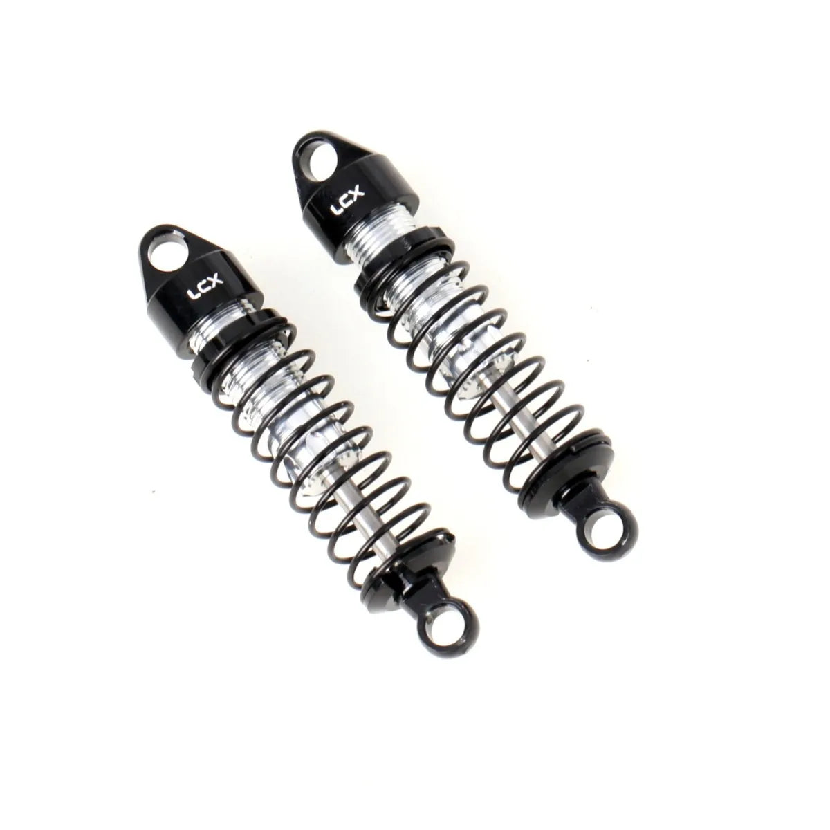 LCX Racing RC Car CNC Aluminum Front Rear Suspension Shock Set Damper for LOSI 1/24 Micro-B Buggy, Upgrades Parts Accessories