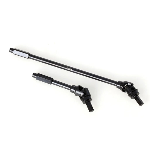 LCX Racing 1/8 Hard Steel AF16P Front Axle Universal CVD Drive Shaft for Axial AXP8 Gilamon Upgrades Parts Accessories