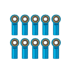 LCX Racing 1/10 RC Crawler Aluminum Link Rod Ends M3 Upgrades Parts Accessories for Traxxas TRX4 TRX6 Axial SCX10 II III PRO