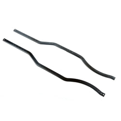 LCX Racing 1/10th RC Crawler Stainless Steel Chassis Frame Rails Set for Axial SCX10 II 90046 90047 Upgrades Accessories