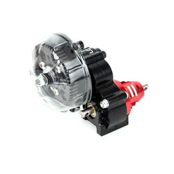 LCX Racing 1/10 RC Crawler Aluminum Transmission Gearbox Complete Set for Axial Wraith RR10 SMT10 Upgrades Parts Accessories