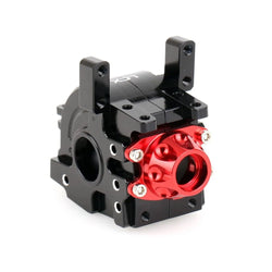LCX Racing 1/10 RC Crawler Aluminum Front Transfer Housing Gearbox Case for Axial Yeti 90025 90026 Upgrades Parts Accessories