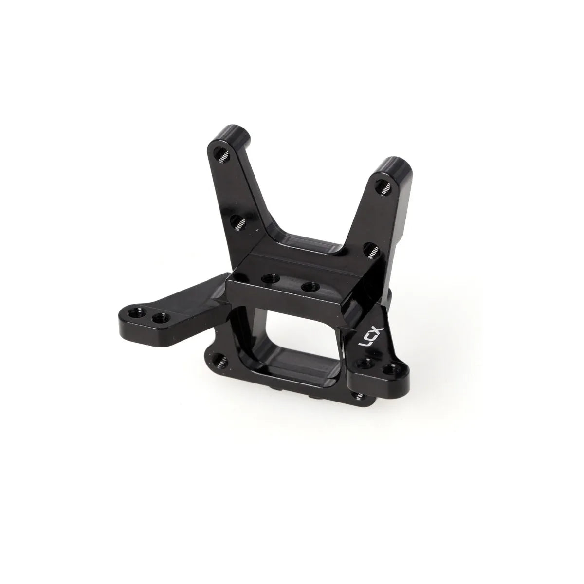 LCX Racing RC Truck CNC Aluminum Rear Bulkhead Shock Tower Base for 1/10 LOSI 22S, Upgrades Parts Accessories
