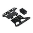 LCX Racing 1/10 RC Crawler Aluminum Rock Sliders Side Step Foot-Plate for Axial SCX10 II 90046 90047 Upgrades Parts Accessories