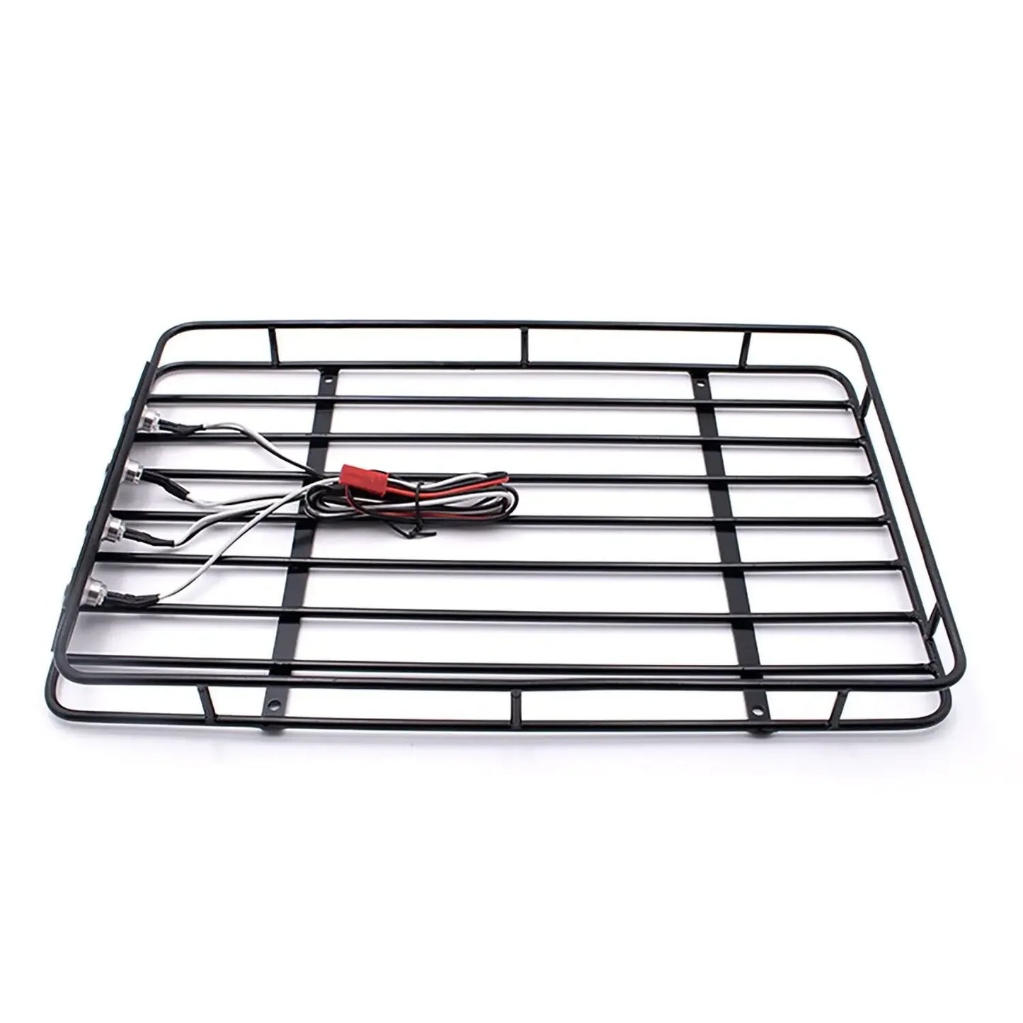 LCX Racing 1/10 RC Crawler Car Metal Luggage Tray Roof Rack for Traxxas TRX4 Axial SCX10 II III Gen8 Gen9 Upgrades Accessories
