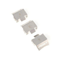 LCX Racing 1/10 RC Crawler Stainless Steel Front Rear Axle Guard Armor Upgrades Parts Accessories for Traxxas TRX4 TRX6