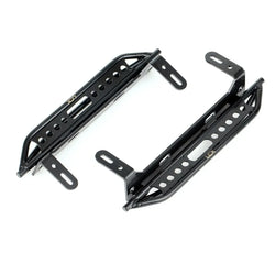 LCX Racing 1/10 RC Crawler Car Metal Rock Sliders Side Step Running Foot Board for Traxxas TRX4 Upgrades Parts Accessories
