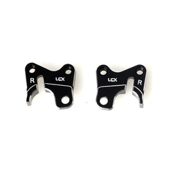 LCX Racing 1/18 RC Crawler CNC Aluminum Rear Axle Shock Mount Lower for Traxxas TRX4M F150 Upgrades Parts Accessories