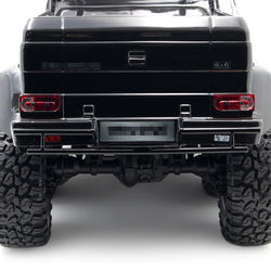 LCX Racing 1/10 RC Crawler Metal Rear Bumper for Traxxas TRX4 TRX6 Upgrades Parts Accessories