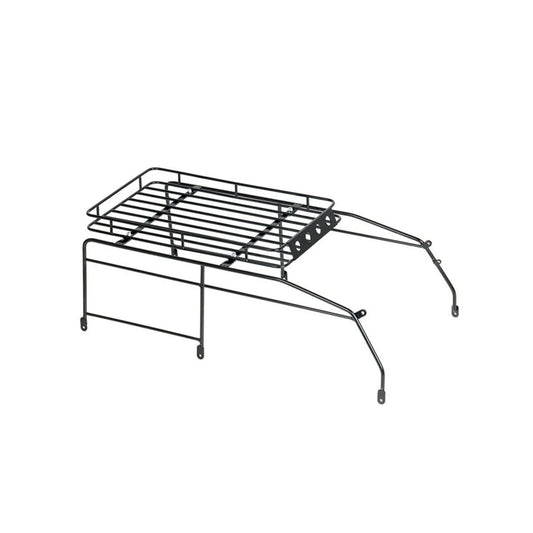 LCX Racing 1/10 RC Crawler Car Metal Luggage Tray Roof Rack for Traxxas TRX4 Upgrades Parts Accessories