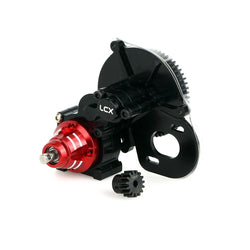 LCX Racing 1/10 RC Crawler Aluminum Transmission Gearbox Complete Set for Axial Wraith RR10 SMT10 Upgrades Parts Accessories