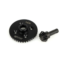 LCX Racing 1/10 RC Crawler Hard Steel AR14B Axle Bevel Gear 38T/13T 32P for Axial RBX10 Upgrades Parts Accessories