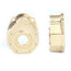 LCX Racing 1/10 RC Crawler Brass Front Rear Portal Housing Outer Cover for Traxxas TRX4 TRX6 Upgrades Parts Accessories