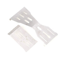 LCX Racing 1/10 RC Truck Stainless Steel Chassis Guard Skid Plate Guard Armor Upgrades Accessories for Arrma Fury 2WD 223S