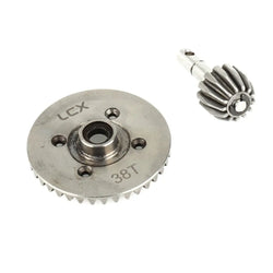 LCX Racing 1/10 RC Crawler Metal AR60 OCP Axle Bevel Gear Differential Gear Set for Axial Wrath RR10 Upgrades Parts Accessories