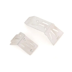 LCX Racing 1/18 RC Truck Car Stainless Steel Chassis Guard Chassis Armor for Arrma Granite Grom Upgrades Parts Accessories