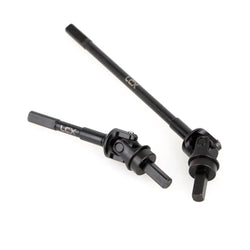 LCX Racing 1/10 RC Crawler Car Hard Steel AR45P Portal Universal Front Axle Drive Shaft for Axial SCX10 III Upgrades Accessories