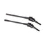 LCX Racing 1/10 RC Crawler Hard Steel AR44 Front Rear Axle Drive Shaft Upgrades Parts Accessories for Axial SCX10 II 90046 90047