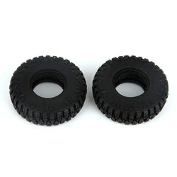 LCX Racing 1/24 RC Crawler Butyl Rubber 1.0 Beadlock Wheel Tire Foam for Axial SCX24 AX24 1/18 Traxxas TRX4M Upgrades Parts