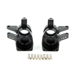 LCX Racing 1/10 RC Crawler Aluminum AR45P Currie F9 Axle Steering Knuckles for Axial UTB10 Capra SCX10 III SCX10 PRO Upgrades