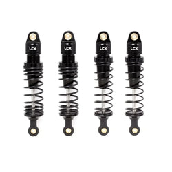 LCX Racing 1/10 RC Truck Car Aluminum Front Rear Shock Set 86mm 4pcs Damper for Traxxas Drag Slash C10 F150 Upgrades Accessories