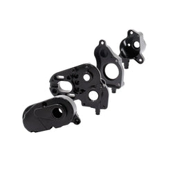 LCX Racing 1/10 RC Truck Car Aluminum Transmission Housing Gearbox Case for Axial UTB10 Capra Upgrades Parts Accessories