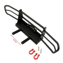 LCX Racing 1/10 RC Crawler Metal Front Bumper for Axial SCX10 II III Traxxas TRX4 TRX6 Gen8 Gen9 Upgrades Parts Accessories