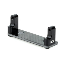LCX Racing 1/10 RC Crawler Car Front Axle Aluminum Servo Mount for Axial Wraith RR10 Bomber Upgrades Parts Accessories