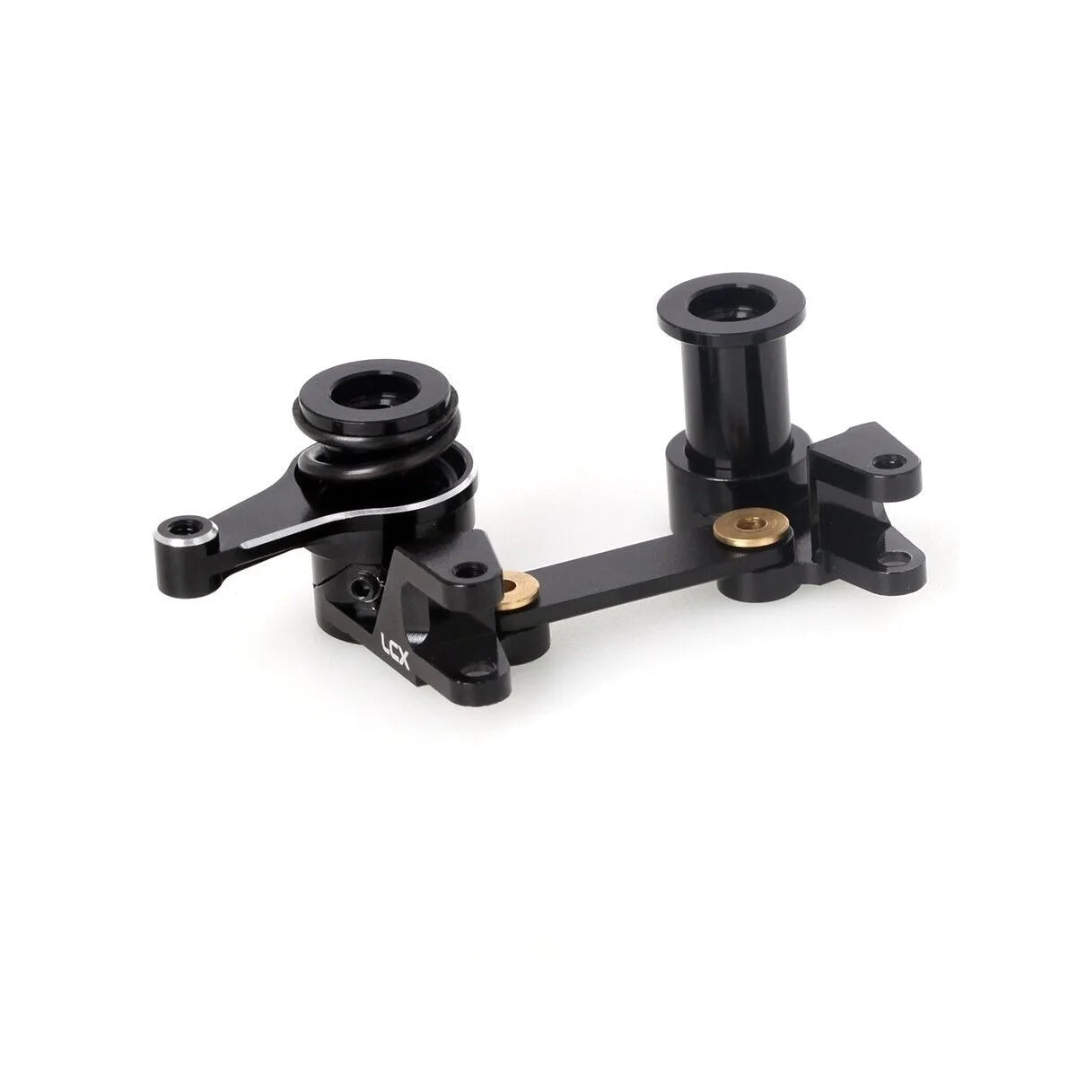 LCX Racing 1/10 RC Crawler Aluminum Steering Bellcranks Drag Link Set for Traxxas Drag Slash Upgrades Parts Accessories