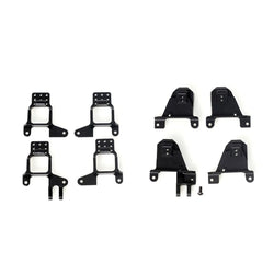 LCX Racing 1/10 RC Crawler Car Aluminum Front Rear Shock Tower Set Upgrades Parts Accessories for Traxxas TRX4