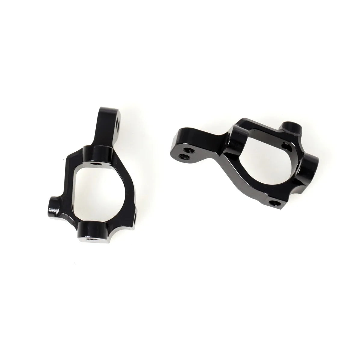 LCX Racing RC Truck CNC Aluminum Front C Hub Caster Block Set for 1/10 LOSI 22S, Upgrades Parts Accessories