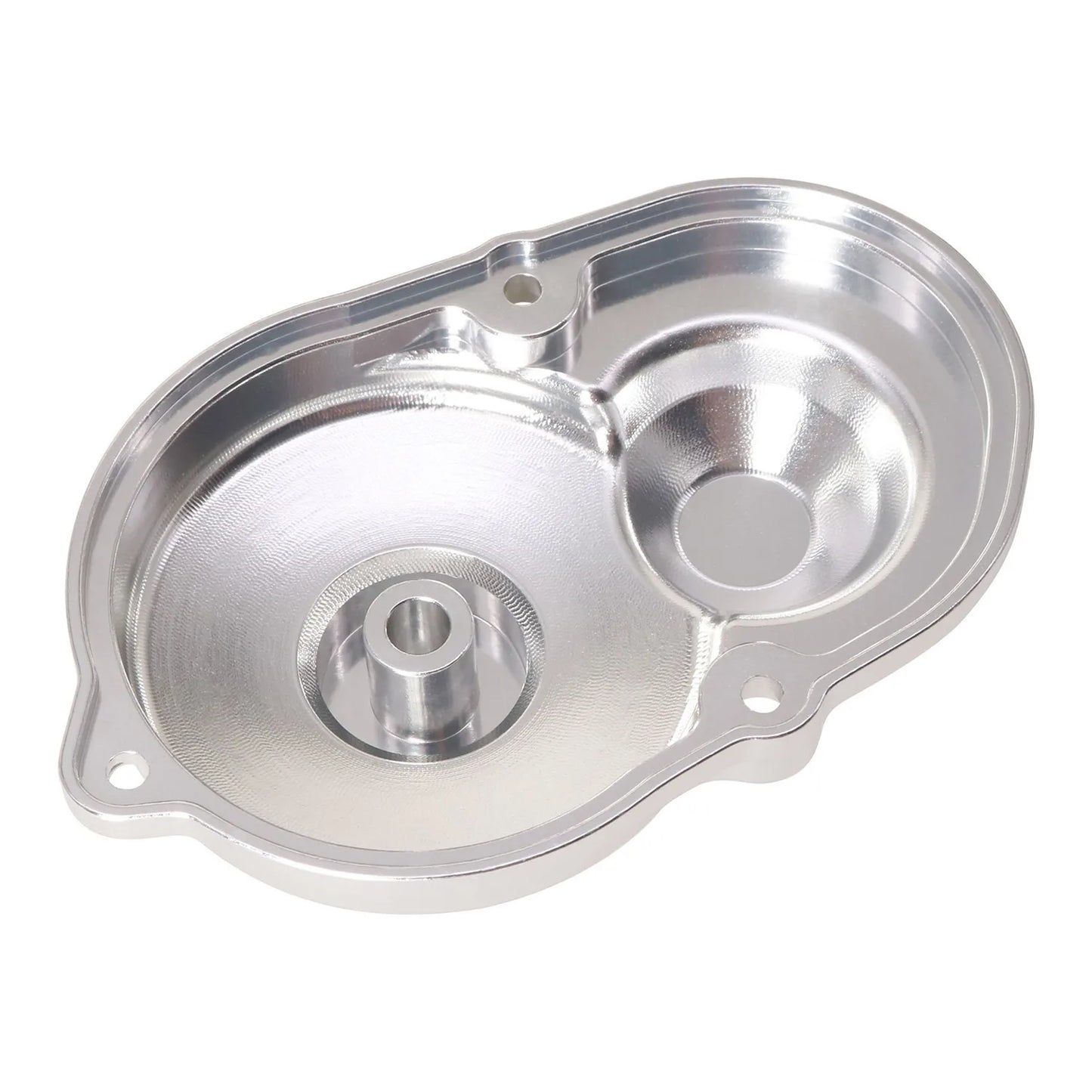 LCX Racing 1/10 Aluminum Transmission Spur Gear Cover for Tamiya DT-04 Hornet EVO Grasshopper Upgrades Parts Accessories