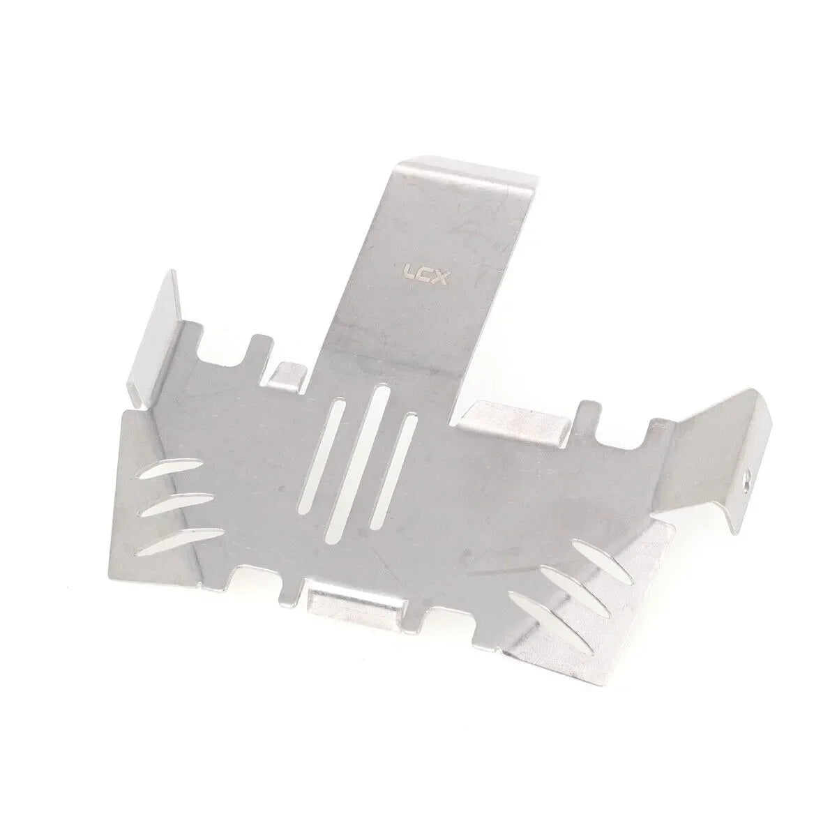 LCX Racing 1/10 RC Crawler Stainless Steel Skid Plate Guard Chassis Armor for Traxxas TRX4 TRX6 Upgrades Parts Accessories