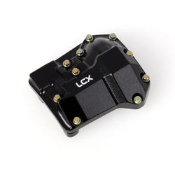 LCX Racing 1/10 RC Crawler Aluminum Front Rear Axle Differential Cover for Traxxas TRX4 TRX6 Upgrades Parts Accessories