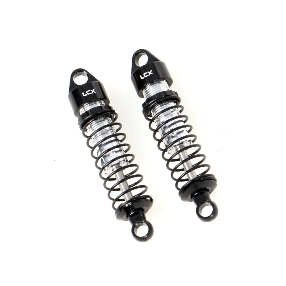LCX Racing RC Car CNC Aluminum Front Rear Suspension Shock Set Damper for LOSI 1/24 Micro-B Buggy, Upgrades Parts Accessories