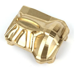 LCX Racing 1/10 RC Crawler Car Front Rear Axle Brass Differential Cover for TRX4 TRX6 Upgrades Parts Accessories