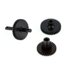 LCX Racing 1/18 RC Crawler Car Hard Steel Transmission Gear Set Gearbox Gears for Traxxas TRX4M Upgrades Parts Accessories