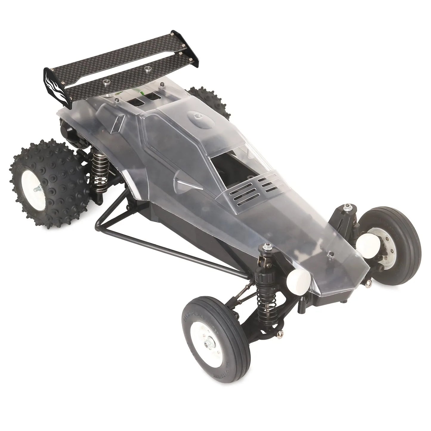 LCX Racing 1/10 RC Truck Carbon Fiber Rear Wing Car Spoiler for Tamiya Hornet EVO Grasshopper Upgrades Parts Accessories