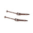 LCX Racing 1/18 RC Crawler Hard Steel Axle Universal CVD Drive Shafts for Losi Mini LMT Upgrades Parts Accessories