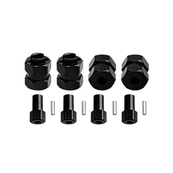 LCX Racing 1/24 RC Crawler Aluminum Wheel Hex Hubs Adapter 7mm(OD) Upgrades Parts Accessories for Axial SCX24 AX24