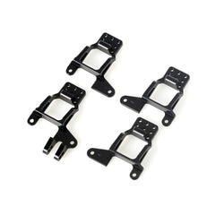 LCX Racing 1/10 RC Crawler Car Aluminum Front Rear Shock Tower Set Upgrades Parts Accessories for Traxxas TRX4