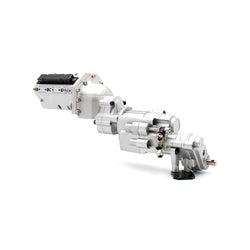 LCX Racing 1/10 RC Crawler CNC Aluminum 2-Speed Transmission Gearbox for Axial SCX10 II 90046 90047 Upgrades Parts Accessories