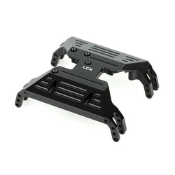 LCX Racing 1/10 RC Crawler Aluminum Center Skid Plate Transmission Mount for Axial UTB10 Capra Upgrades Parts Accessories