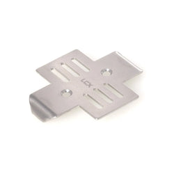LCX Racing 1/18 RC Crawler Stainless Steel Skid Plate Guard Chassis Chassis for Losi Mini LMT Upgrades Parts Accessories