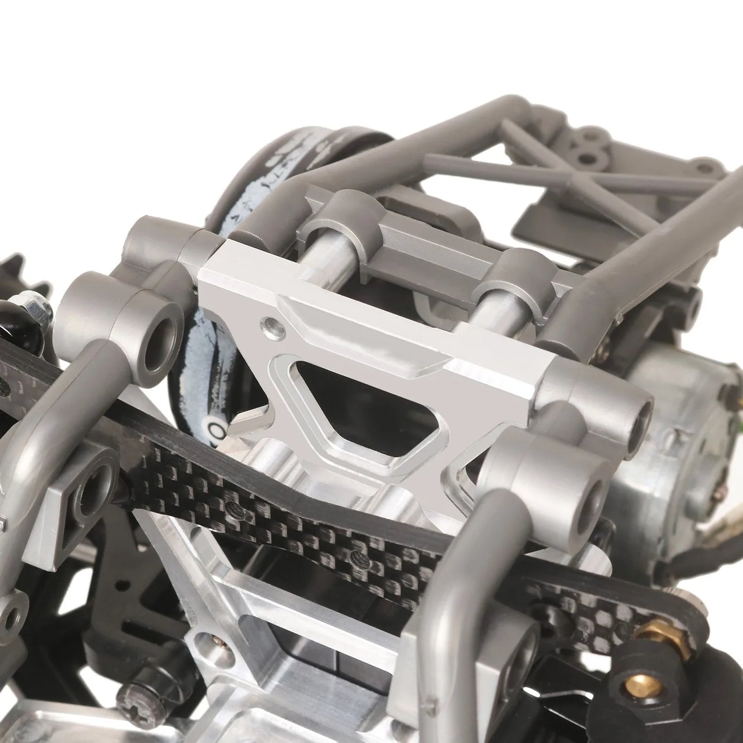 LCX Racing 1/10 RC Truck Car Roll Cage Rear Brace Mount for Tamiya DT-04 Fighter NXGEN Upgrades Parts Accessories