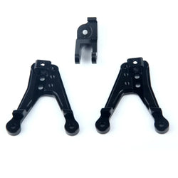 LCX Racing 1/10 RC Crawler Car Aluminum Front Shock Tower Suspension for Axial SCX10 II 90046 90047 Upgrades Parts Accessories